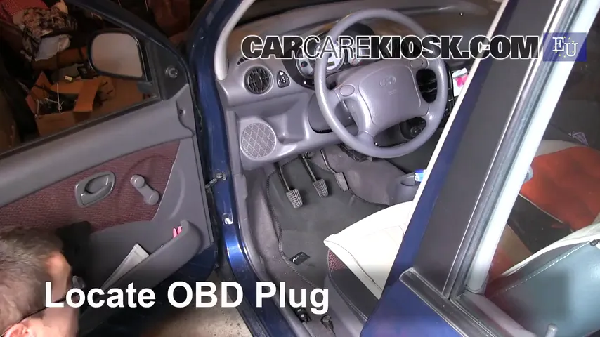 2007 Hyundai Atos Prime Comfort 1.1L 4 Cyl. Lumière « Check engine » du moteur Diagnostic